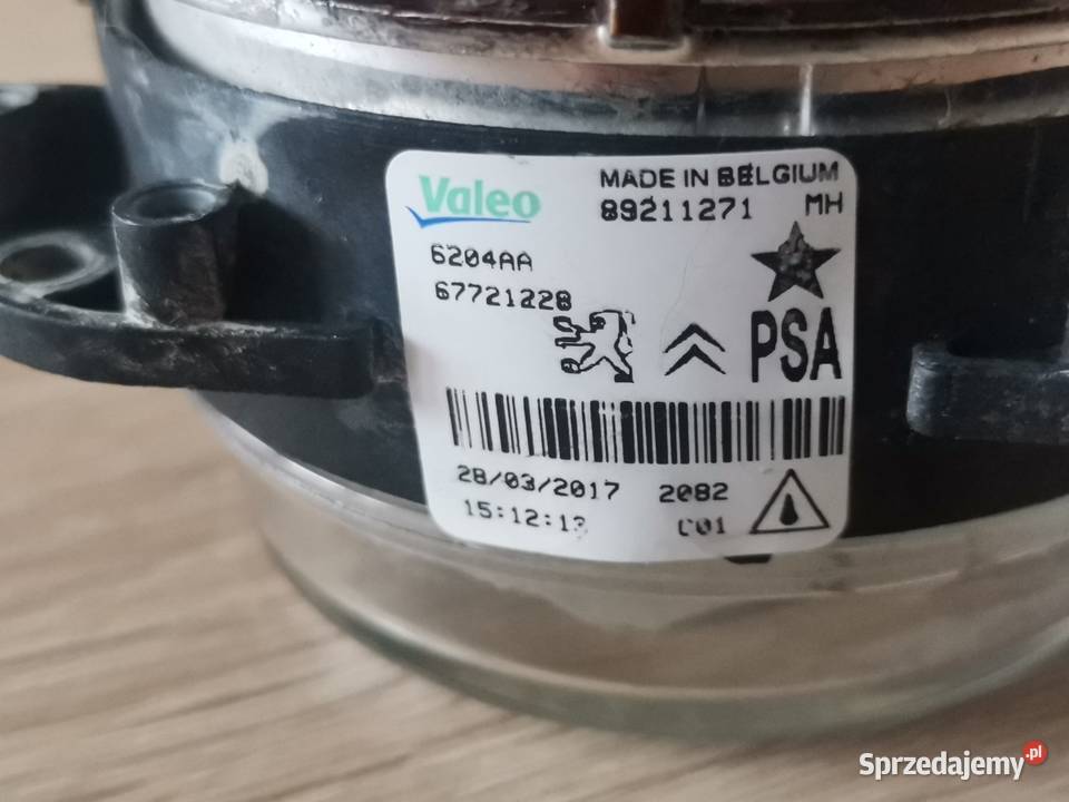 CITRON XSARA PICASSO PRAWY HALOGEN PRZÓD osobowe Motoryzacja Międzychód