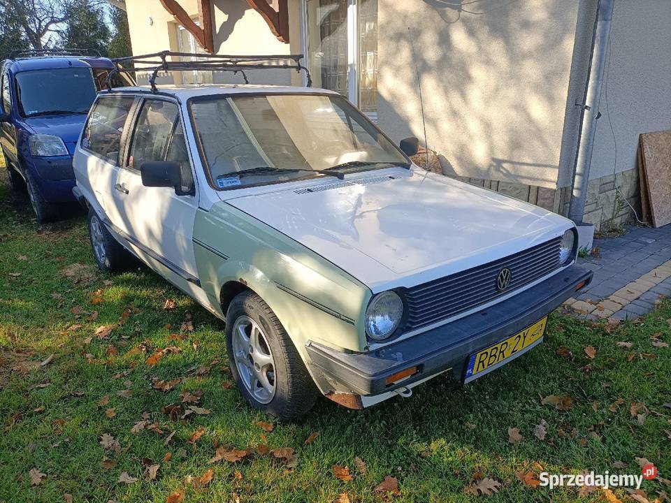 Volkswagen Polo 13 NZ 1988r żółte tablice podkarpackie Blizne