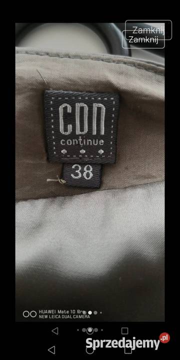 Szara sukienka damska łódzkie Moszczenica