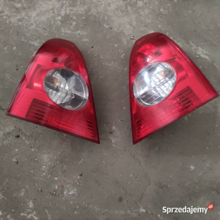 Lampy tylne Renault Clio II komplet demontaż osobowe śląskie Racibórz