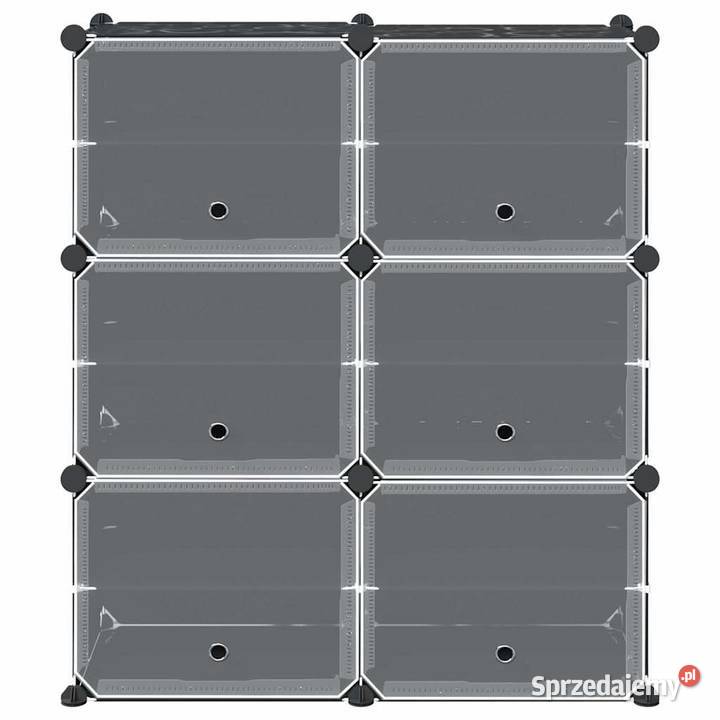 vidaXL Regał kostkowy z 6 przegrodami z mazowieckie Warszawa