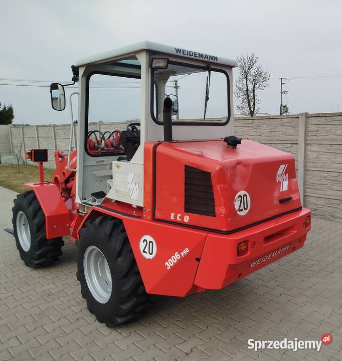 Ładowarka Weidemann 3006 P50 ECO Schaffer JCB wielkopolskie sprzedam