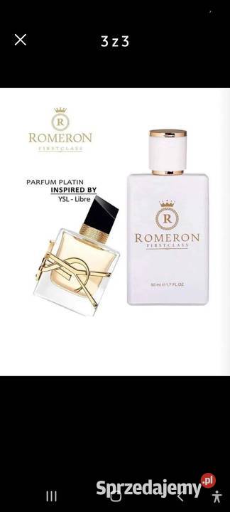 Trwałe Perfumy Romeron damskie 258 50 ml podkarpackie Mielec