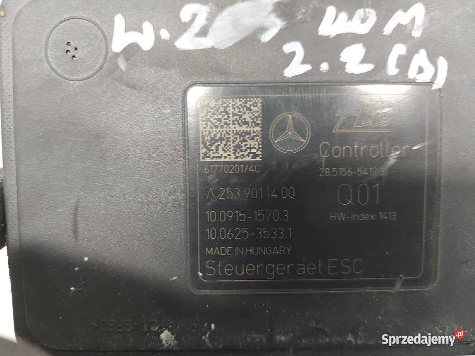 MERCEDES W205 KOMBI Pompa sterownik ABS osobowe Pompy hamulcowe sprzedam