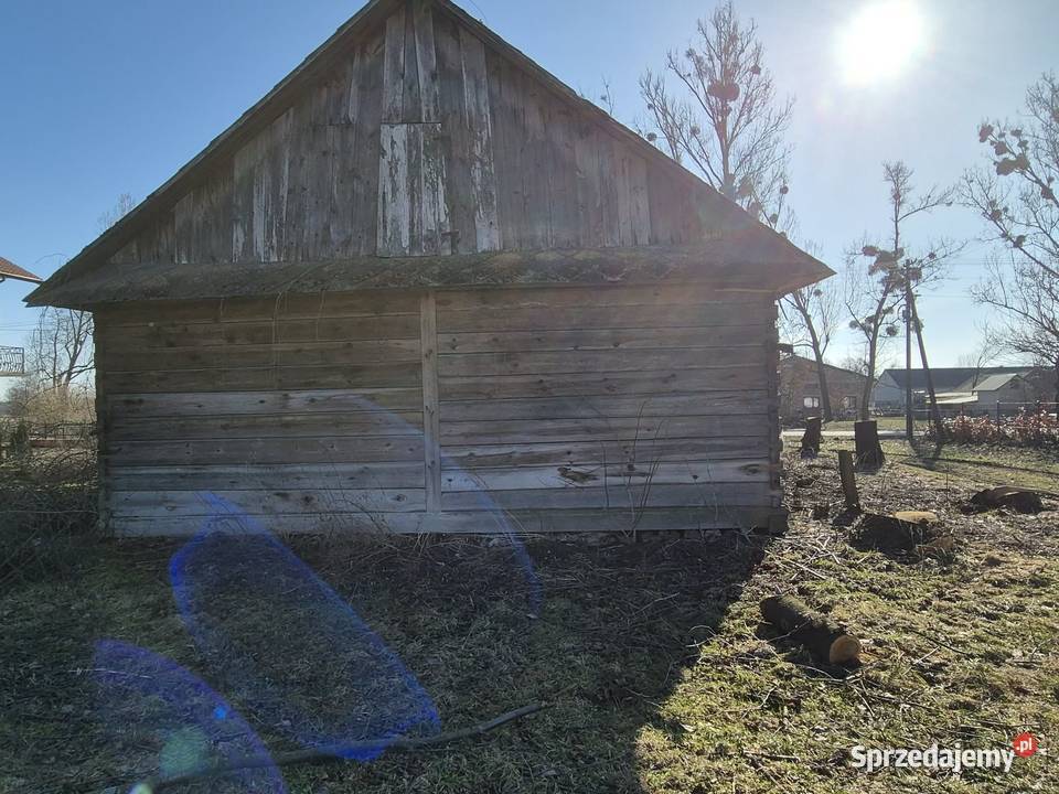 Drewniany dom do rozbiórki Turobin