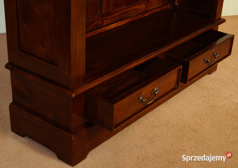 Stylowy regał na książki angielski wysoki 80165a Września sprzedam