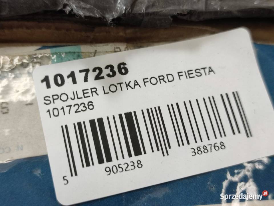 SPOJLER KLAPY FORD FIESTA IV LIFT 9902 1017236