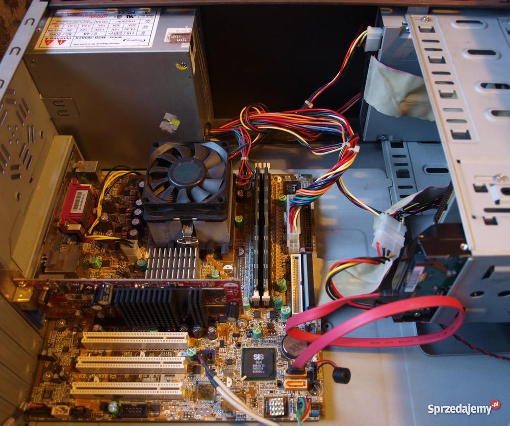 KOMPUTER STACJONARNY Komputer PC AMD Sempron 300 Jasło