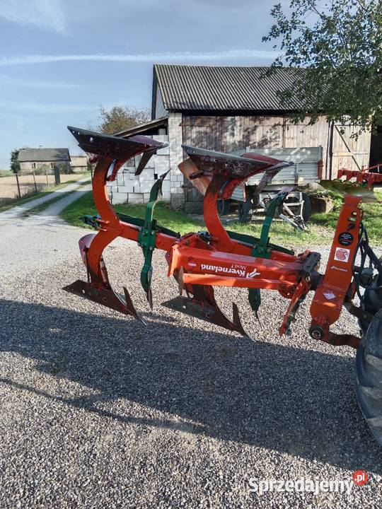 Pług 2 Skibowy Obrotowy Kverneland Model F 80 Kverneland lubelskie Trzydnik Mały