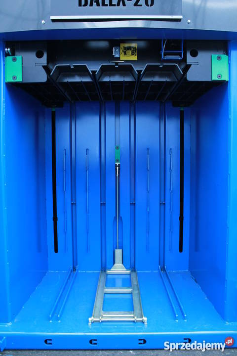 Belownica pionowa EUROPRESS BALEX 20 Wynajem maszyn i urządzeń Gdańsk