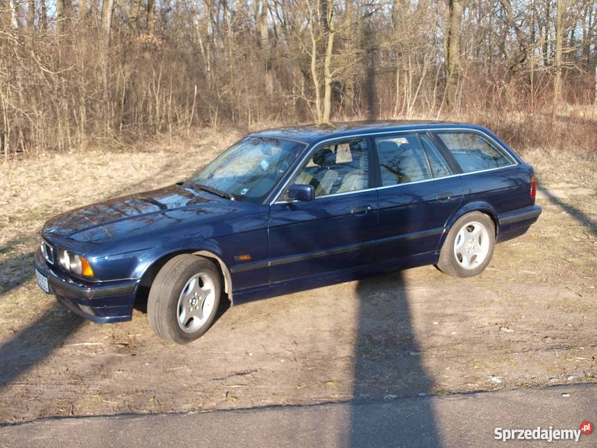 BMW E34 525TD kombi 3 właściciel światła przeciwmgłowe wielkopolskie Szamotuły