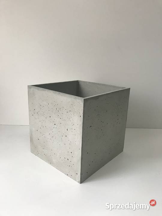Donica betonowa 70x70x70 beton architektoniczny Rawicz
