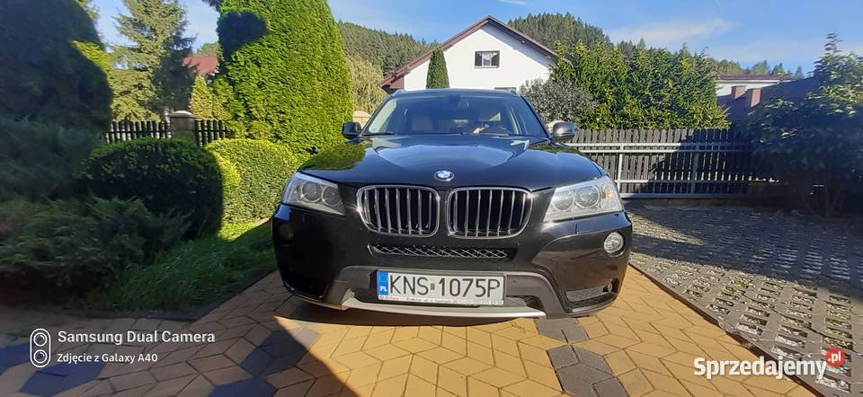 BMW X3 F25 20 Diesel 4x4Salonserwis ASO nowy małopolskie Krynica-Zdrój sprzedam
