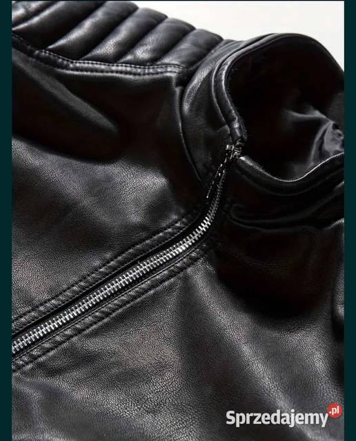 Kurtka skórzana czarna Rozmiar XL dolnośląskie Wrocław