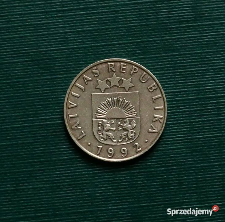 ŁOTWA 20 santimów 1992r śląskie Gliwice sprzedam
