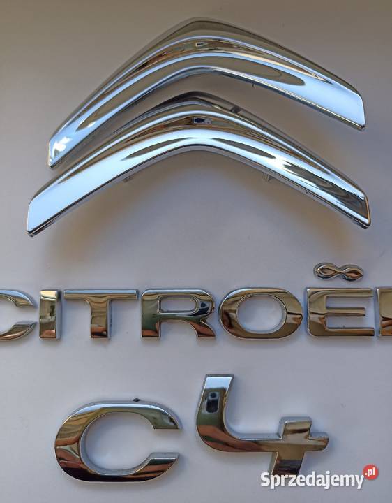 Emblemat napis Citroen C4 Picasso I 1013r osobowe Lipno