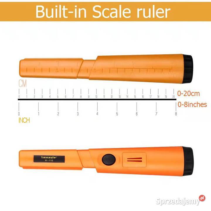 Wykrywacz metalu Tanxunzhe TC110 wodoodporny Wrocław