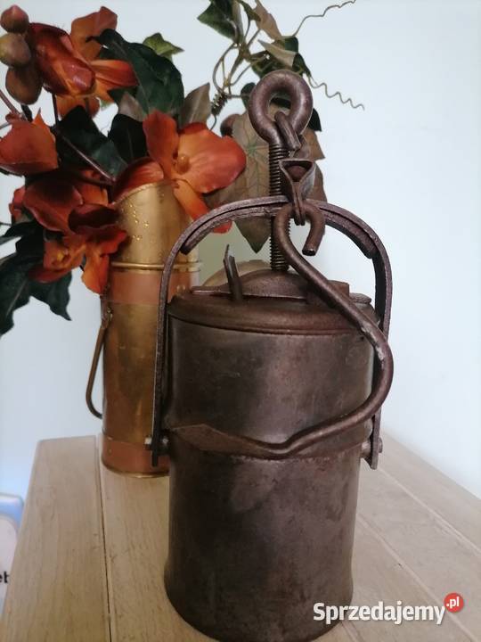 Stara lampa karbidowa Kraków