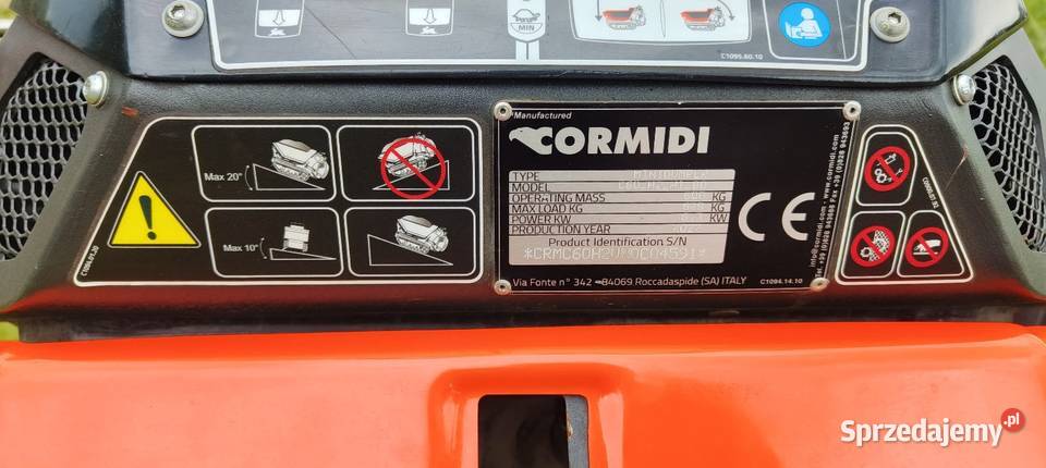 Cormidi wozidło Górny wysyp 22 400 MTG Wacker Namysłów