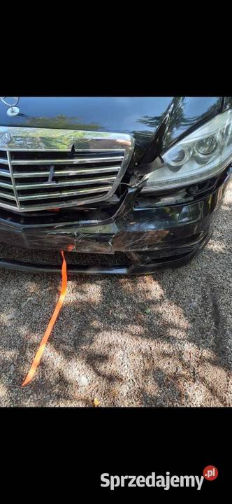 Mercedes Benz w221 550 pakiet AMG uszkodzony Opole