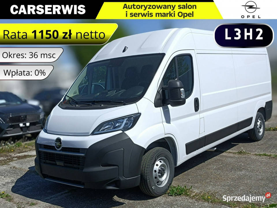 Opel Movano Opel Movano Furgon 140 L3H2 13m3 RP mazowieckie