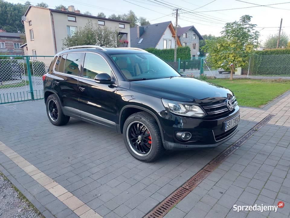 Volkswagen Tiguan I 20 TDI 170 4x4 Ładny skóra