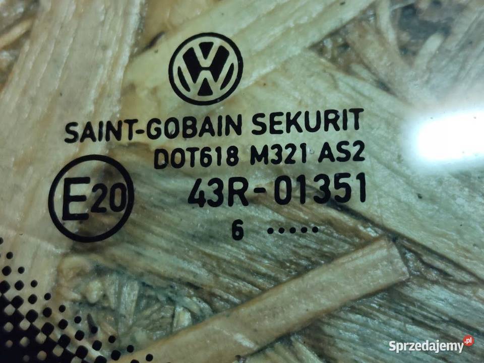 Szyba Tylnej Ściany Vw Transporter T6 2016 Doka osobowe Pleszew