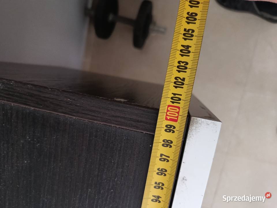 Szafka wisząca IKEA 100x36x32 front matowe szkło