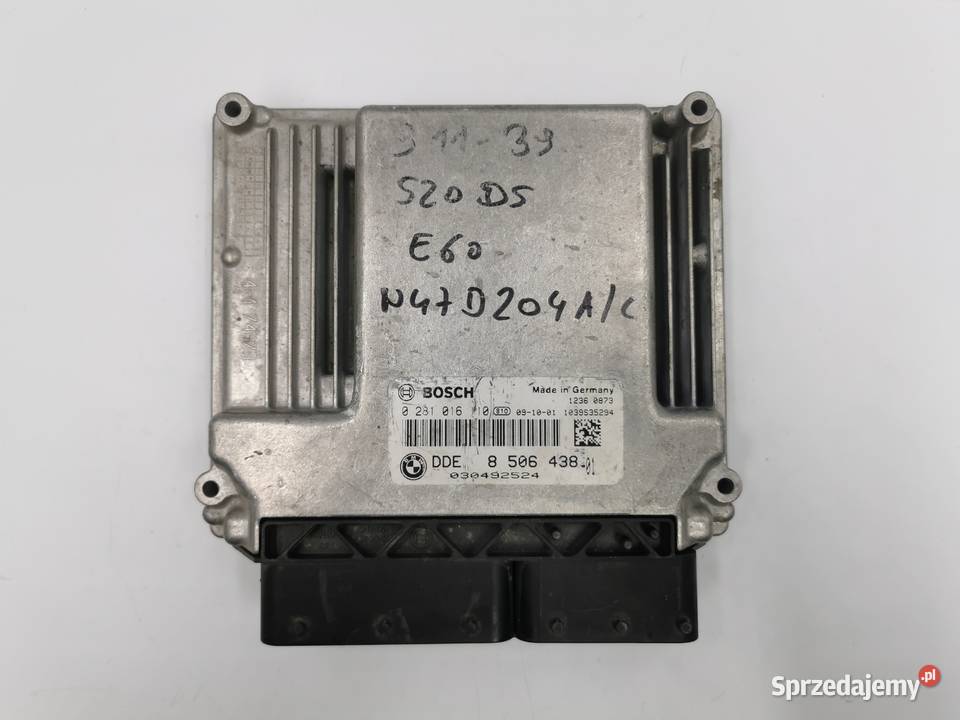 Sterownik Silnika BMW 3 E90 E91 20d 850643801 Wyszków