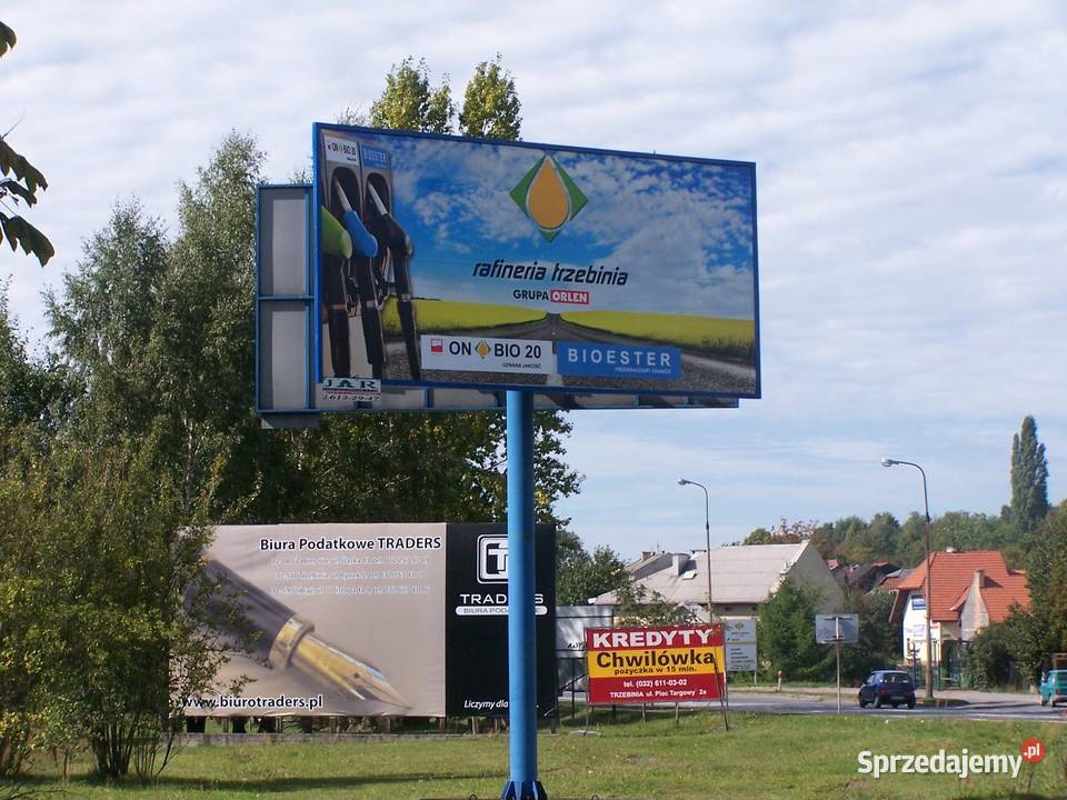 Nowa Konstrukcja Reklamowa Billboard na jednej Trzebinia