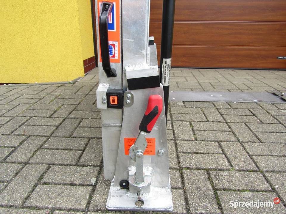 Rampa OBROTOWA podjazd wózek motor H 107 Cady Siekierczyn