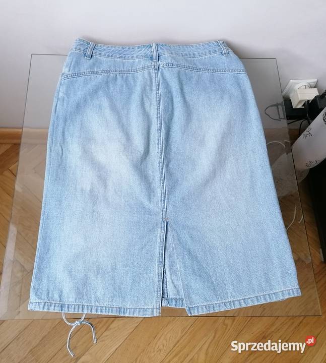 JEANSOWA SPÓDNICZKA MIDI KappAhl R40 Łódź