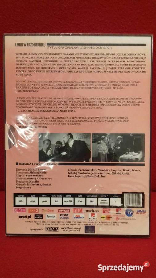Lenin w Październiku DVD Nowy folia unikat lektor Warszawa
