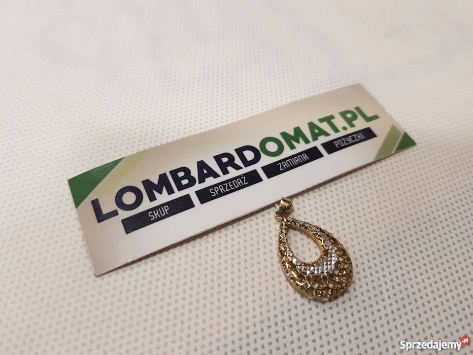 LOMBARDOMAT Złota zawieszka p333 153 Olecko