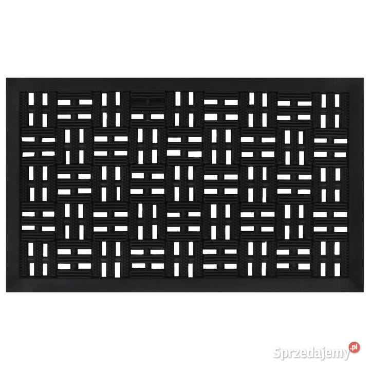 vidaXL Wycieraczka prostokątna 45x75 gumowa Warszawa