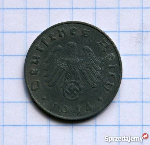 10 REICHSPFENNIG 1944 E NIEMCY III RZESZA