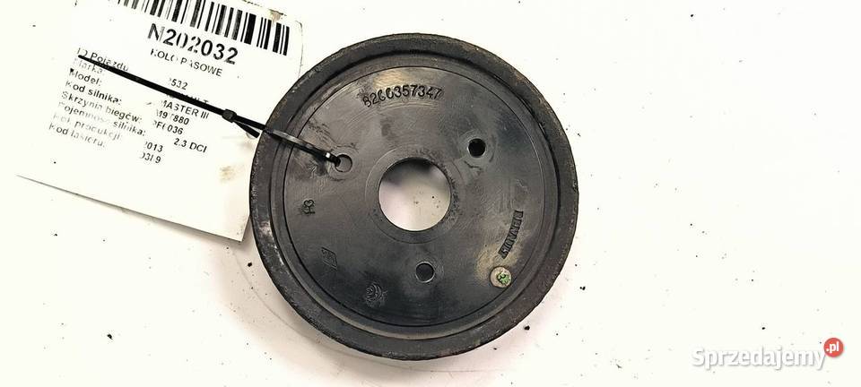 KOŁO PASOWE RENAULT MASTER III 8200357347 osobowe