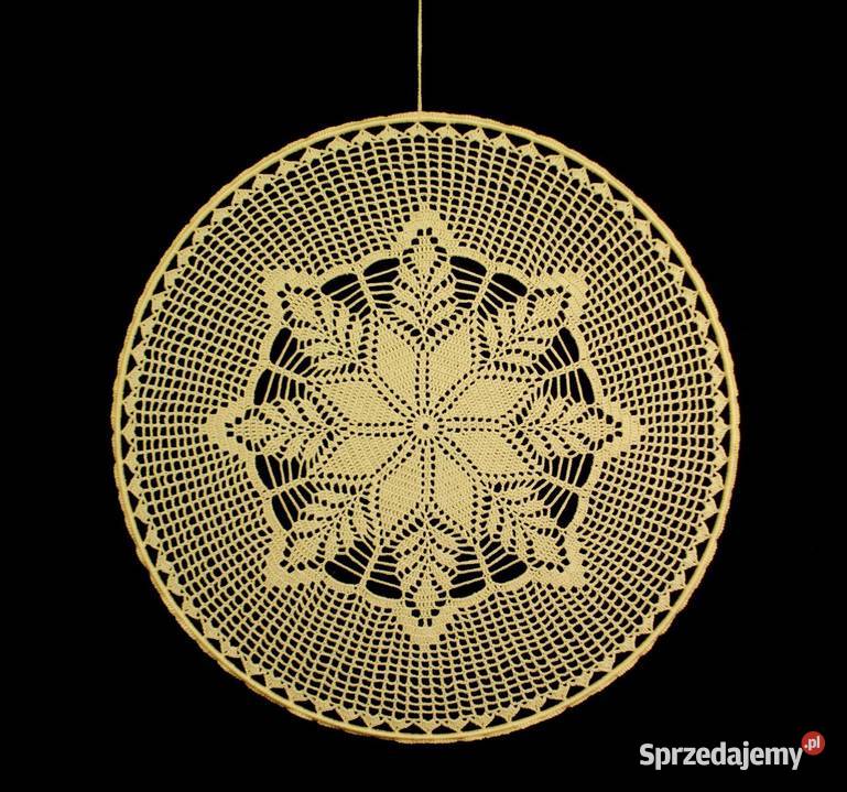 Zawieszka ozdoba na okno szydełkowa 41 Z175 Kluczbork sprzedam