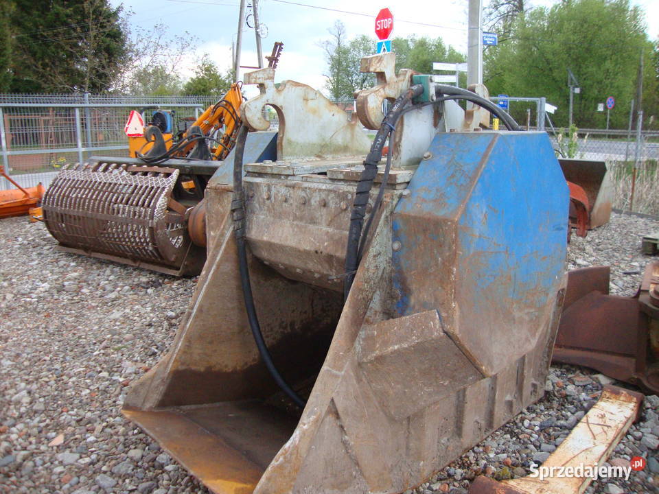 łyżka krusząca 702 do koparki 1520 ton kruszarka Czaplinek