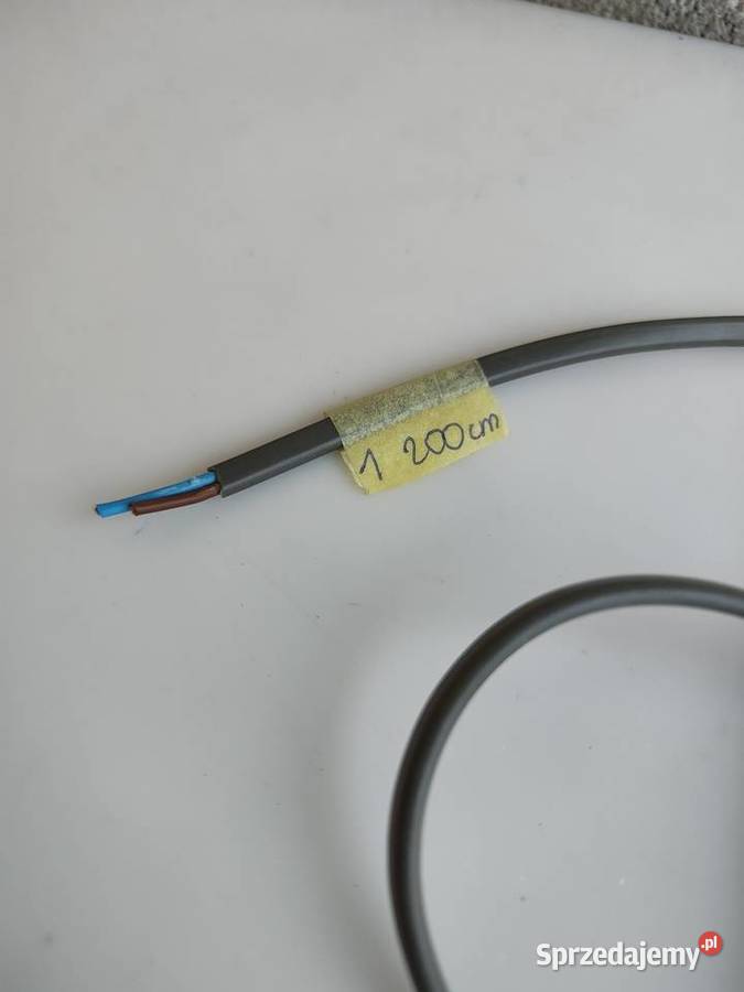 Kabel przewód zasilający C7 2PIN wolne końce warmińsko-mazurskie Olecko