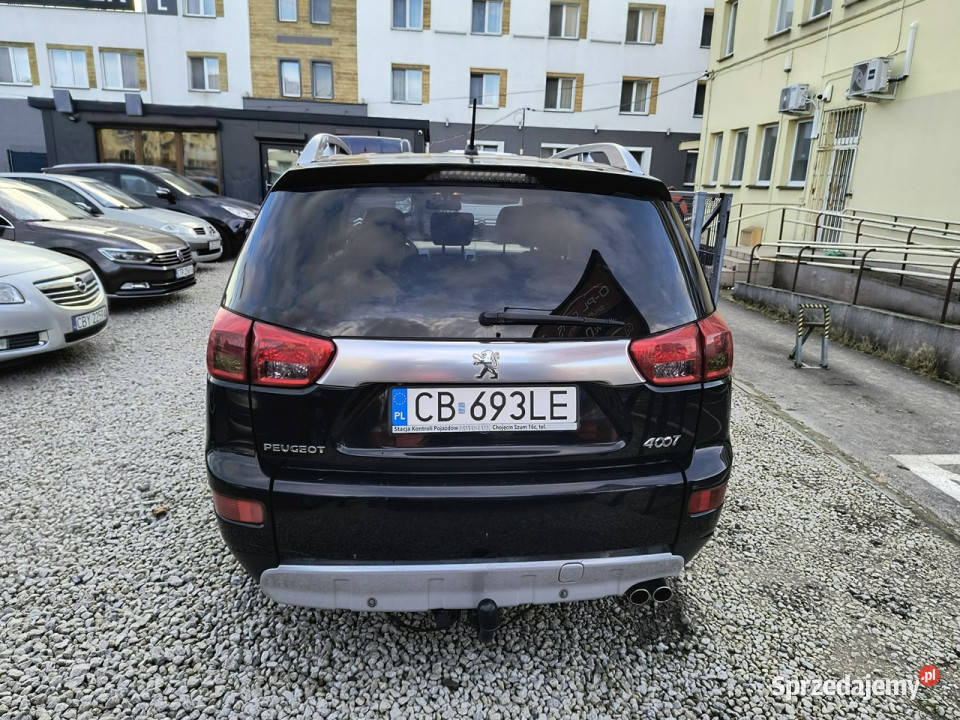 Peugeot 4007 ALU 16 x 2skóraHAKnawigacja Bydgoszcz