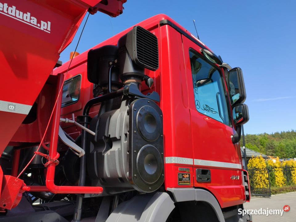 Mercedes Actros 4141 8x6 Wywrot SKIBICKI Automat 11946cm3 świętokrzyskie Widełki