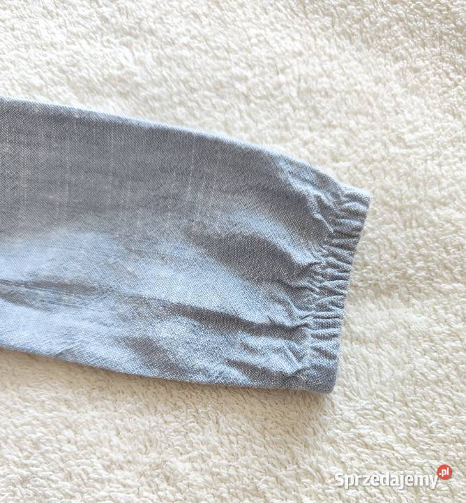 Body HM 56 niebieskie bawełna kombinezon newborn Szczecin