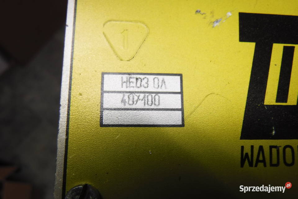 HED30A Przekaźnik ciśnienia zakres 40100 Ponar mazowieckie