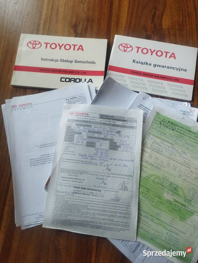 OKAZJA NOWA Toyota Corolla e10 13 1993 74 Grójec