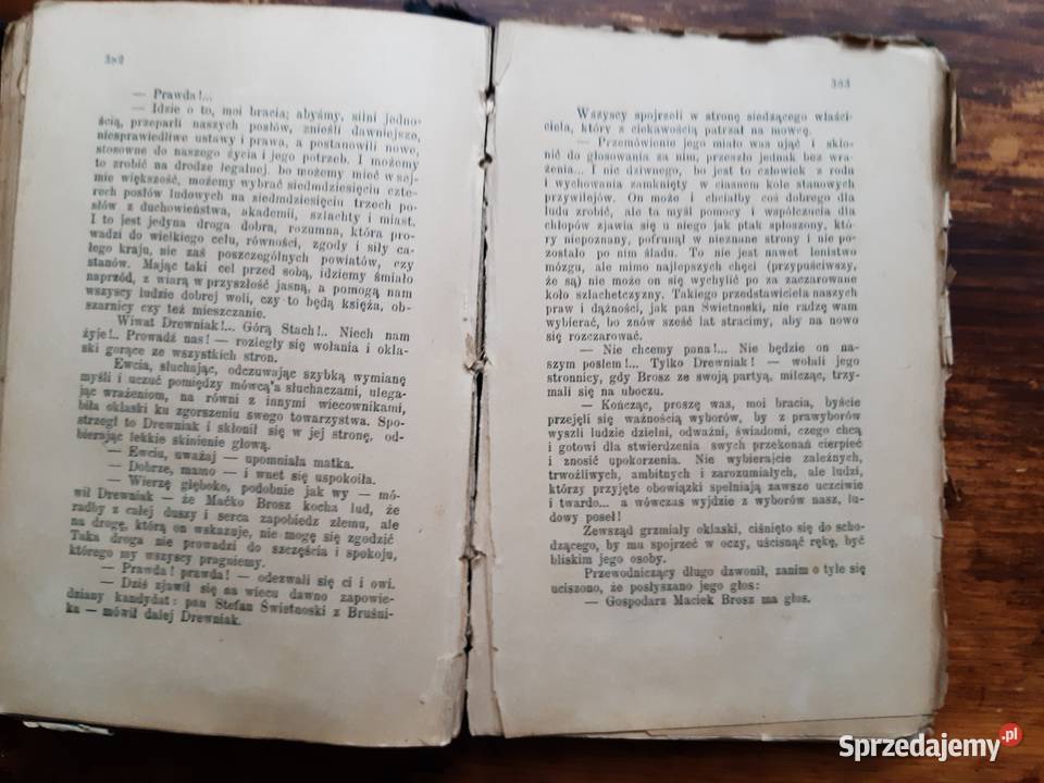 Artur Gruszecki Większością Lwów 1902 Poznań sprzedam
