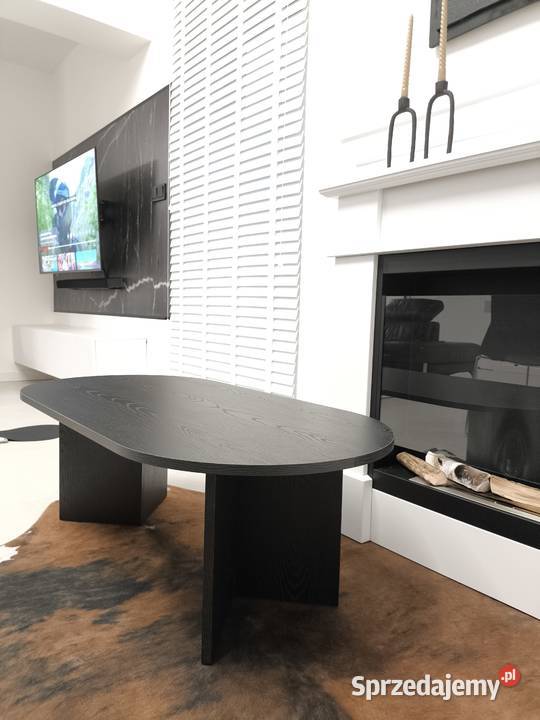 Stolik kawowy czarne drzewo Stoliki kawowe i ławy Lipa