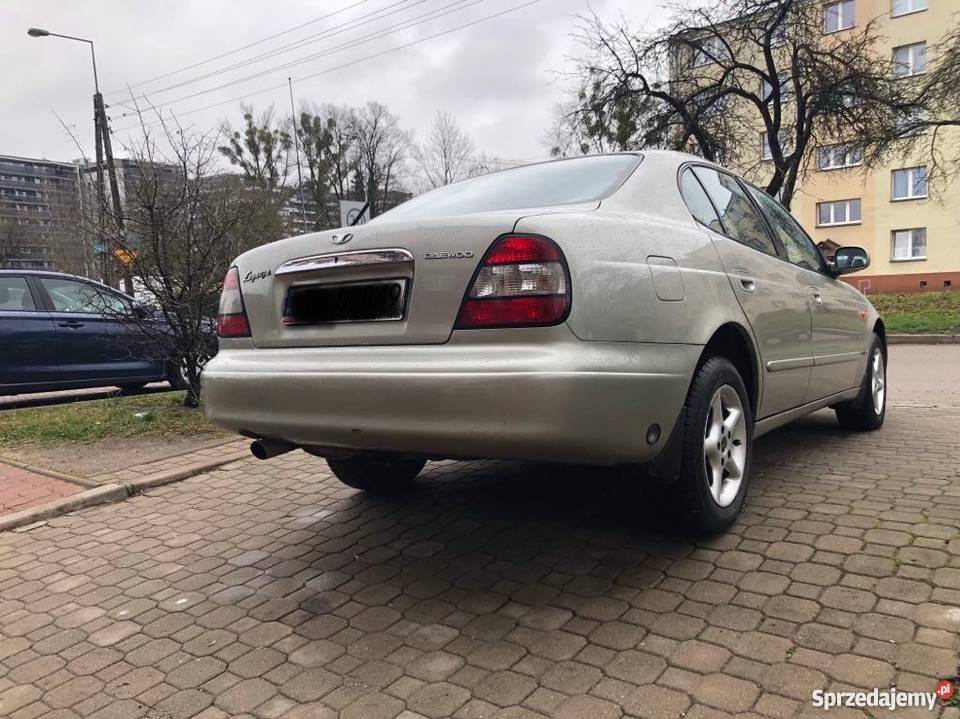 Daewoo Leganza 20 BenzynaGaz Klimatyzacja Skóry skórzana tapicerka Białystok