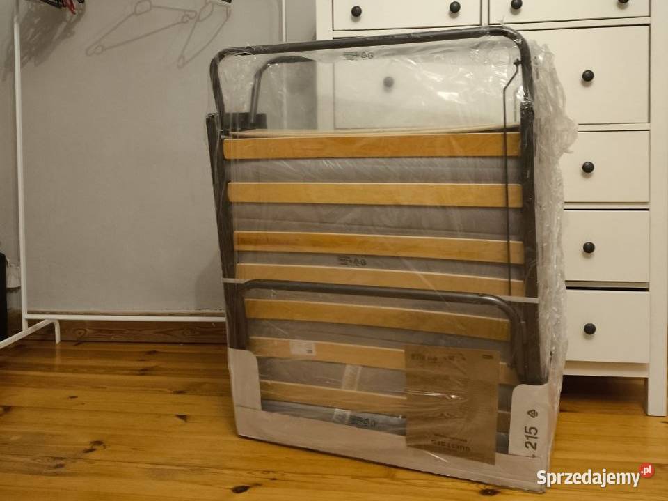 Łóżko składane JYSK SYDALS 80x200 z materacem Łódź