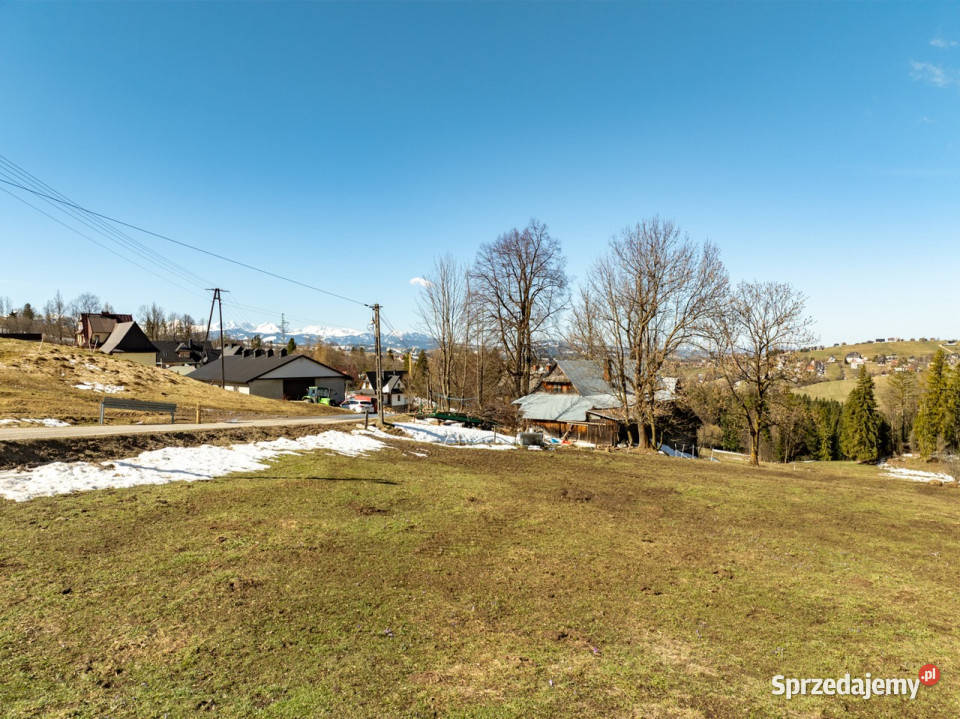 Sierockie działka 5901m2 WZtka 4 domy 34m sprzedam